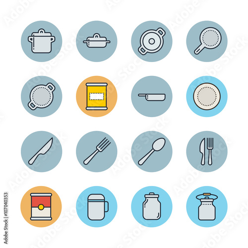 Kitchen icons