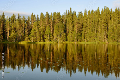 Northern Finland. Reflection