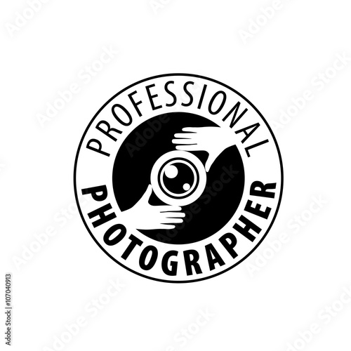 vector logo for photographer