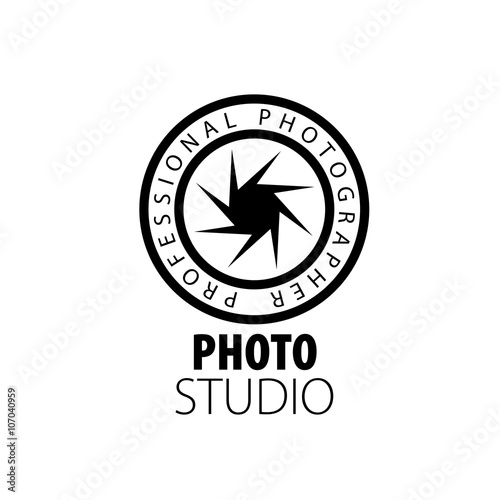 vector logo for photographer