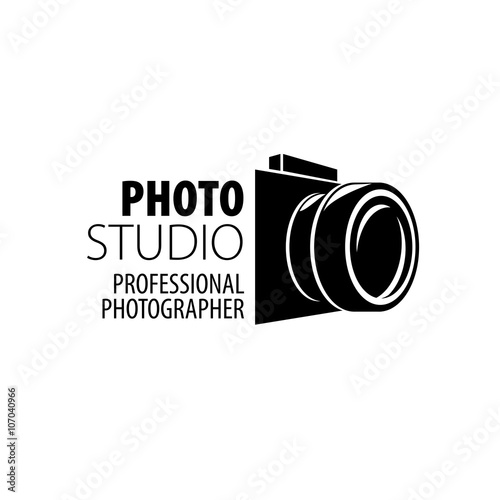 vector logo for photographer