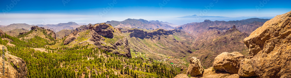 Panorama of Gran Canaria