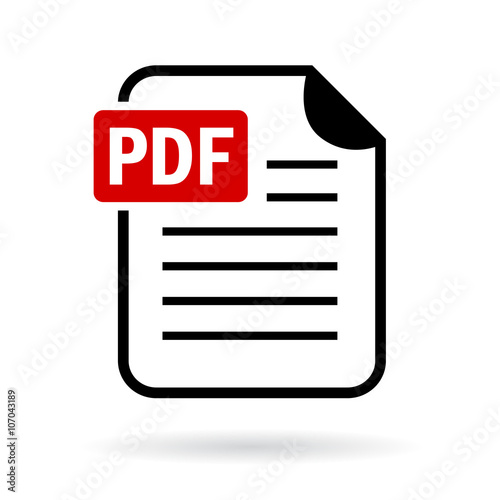 Pdf document icon