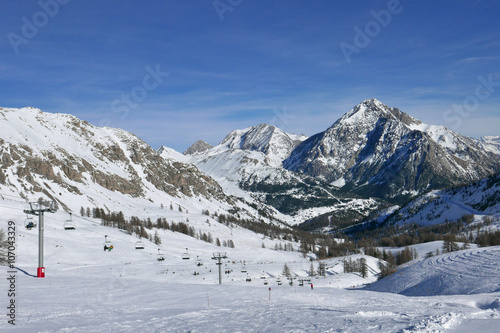 Obraz na płótnie Alpes du sud w salonie