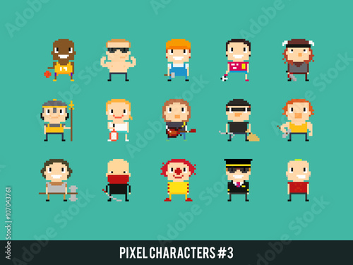 Pixel Characters