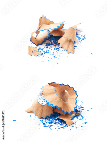 Pile of pencil's shavings i...