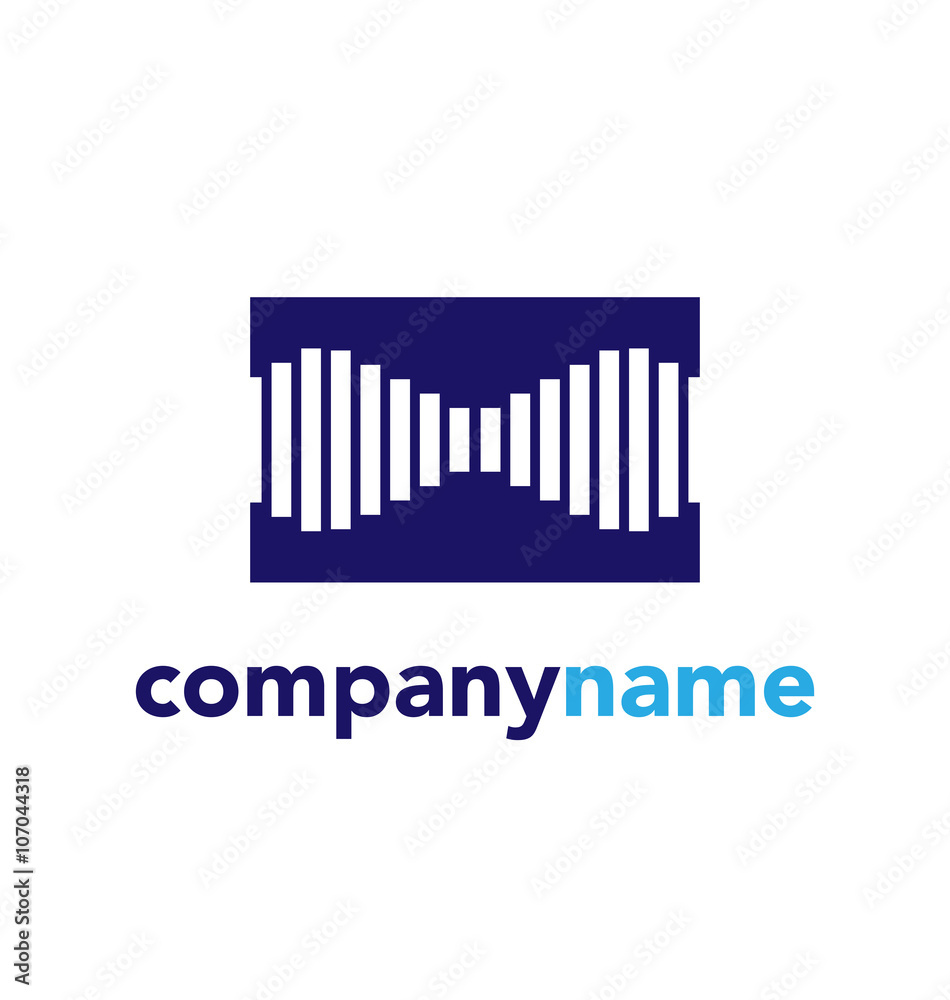 Obraz premium Abstract Vector Logo Design Template