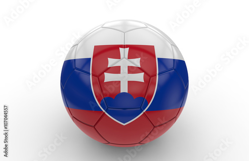 Soccer ball with slovakian flag Free Download Soccer ball with slovakian flag - GFXLoad