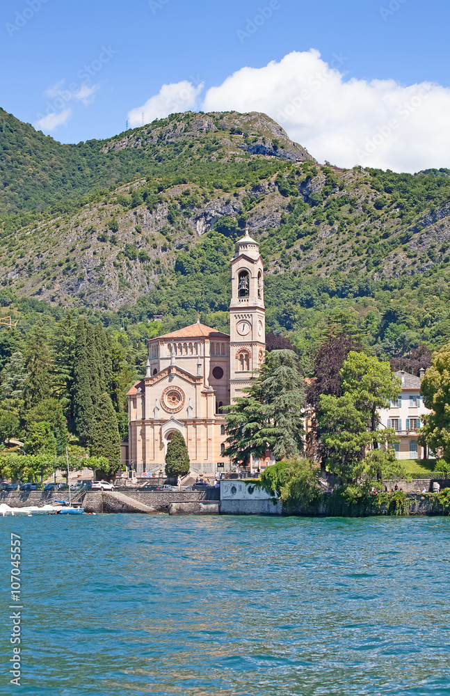 Naklejka premium Lake Como