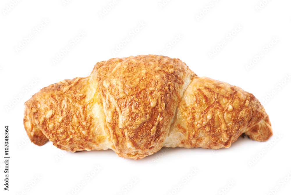 Cheese croissant isolated Cheese croissant isolated