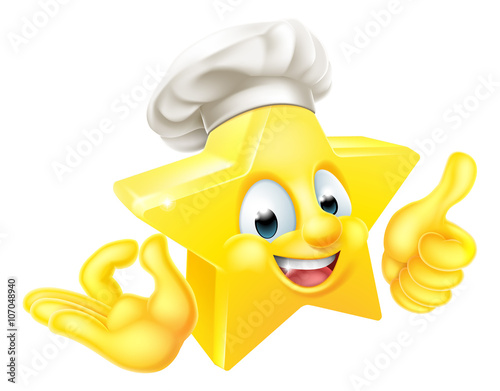Star Chef Mascot