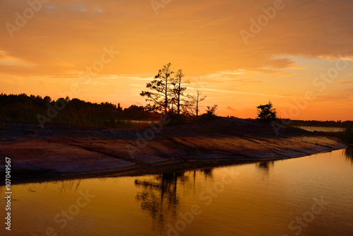 Golden sunset