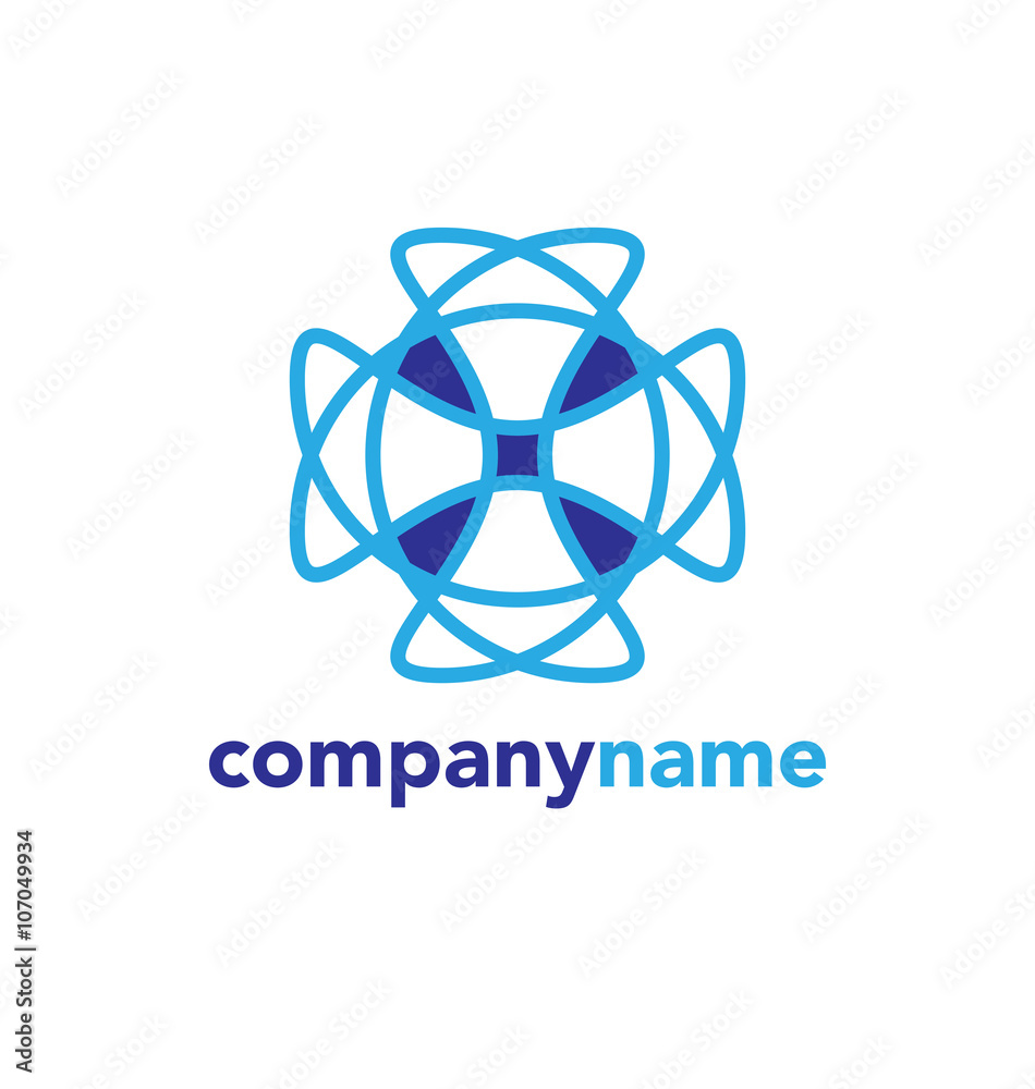 Abstract Vector Logo Design Template Abstract Vector Logo Design Template