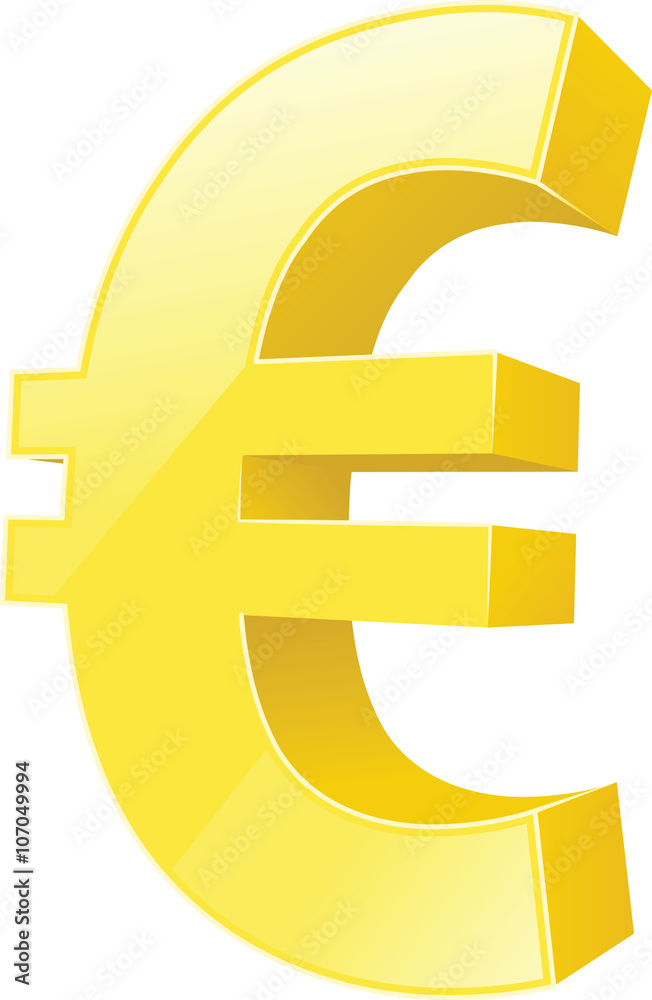 Obraz premium euro symbol