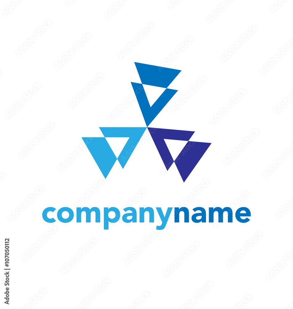 Abstract Vector Logo Design Template Abstract Vector Logo Design Template