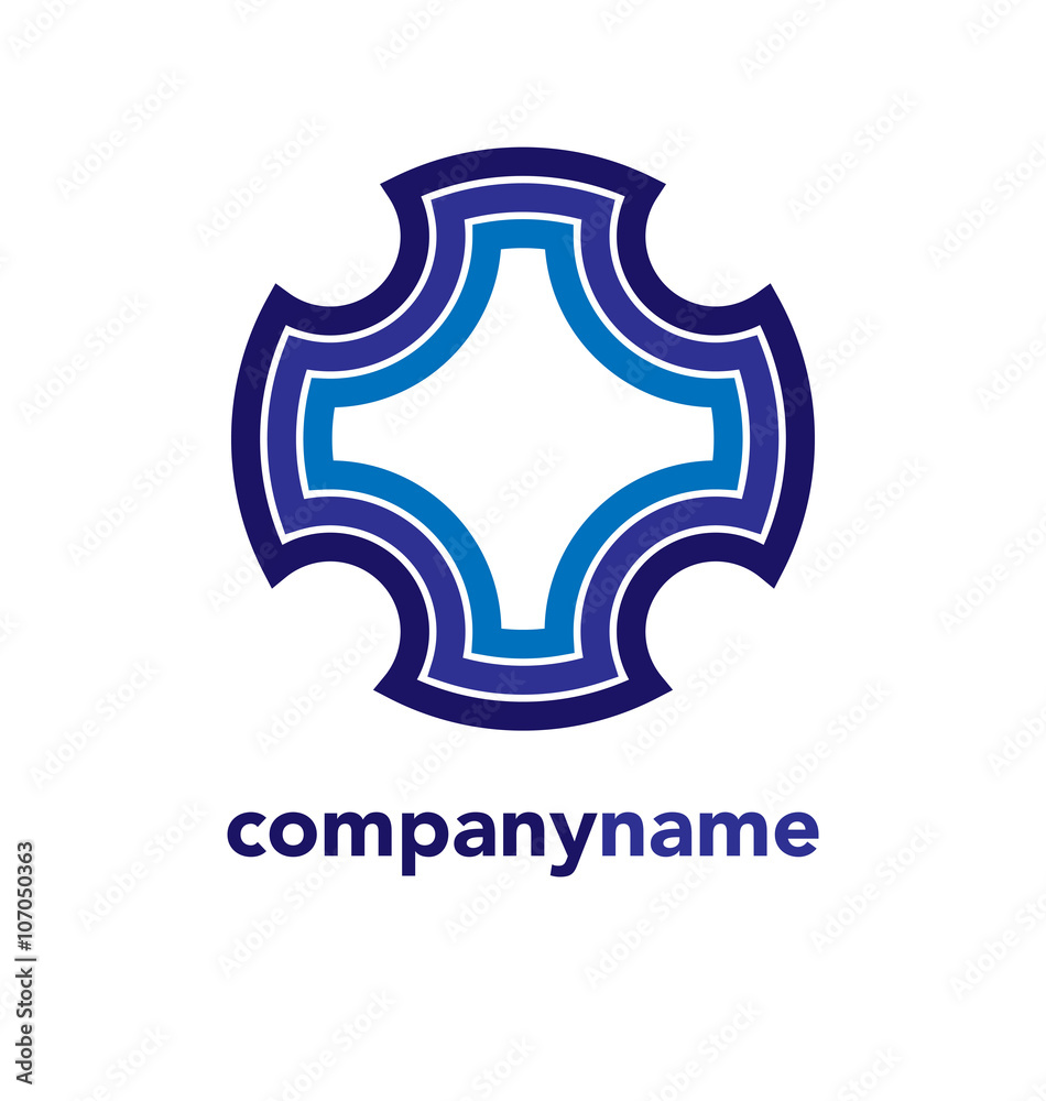 Abstract Vector Logo Design Template Abstract Vector Logo Design Template