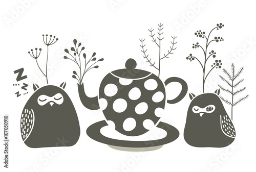 Owls ant the tea.