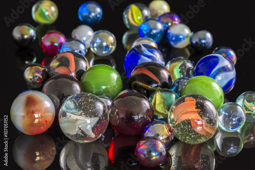 Various Glass Marbles