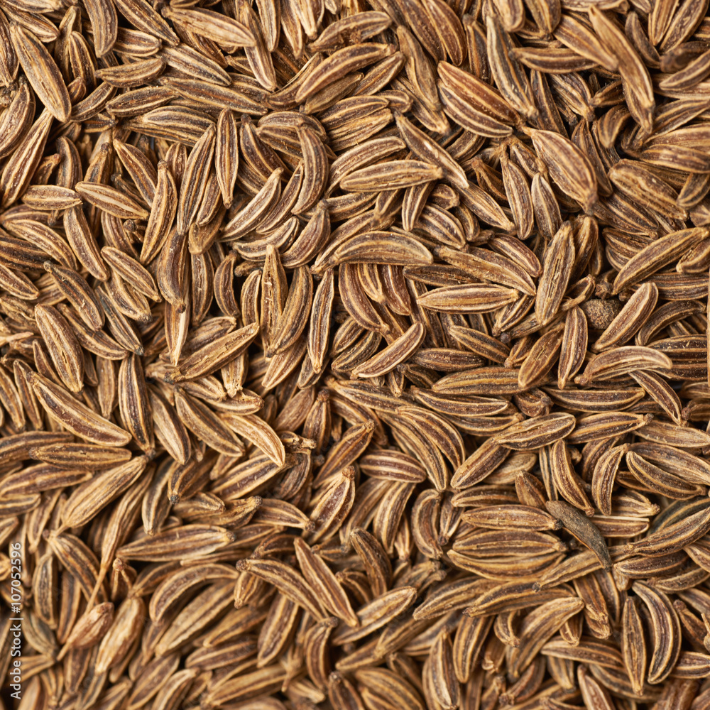 Surface covered with cumin seeds Surface covered with cumin seeds