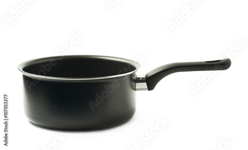 Obraz na płótnie Teflon coated sauce pan isolated