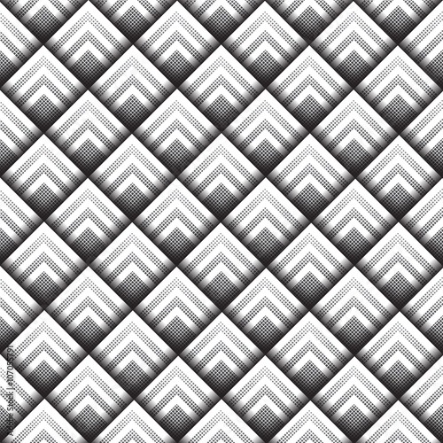 Seamless layered halftone design