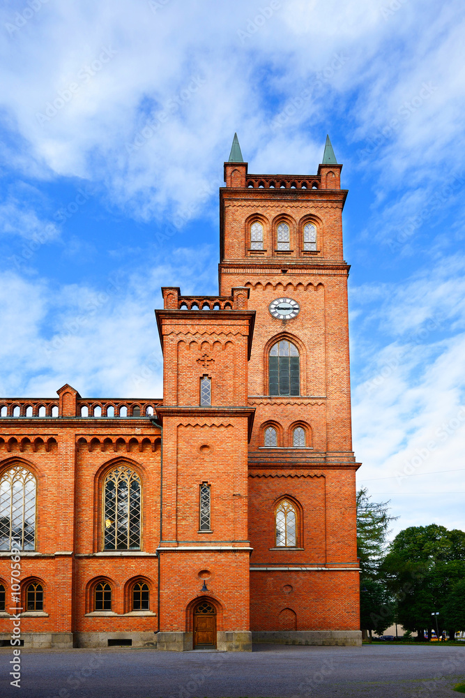 Vaasa Church (was planned by the architect C. A. Setterberg and consecrated in 1869)