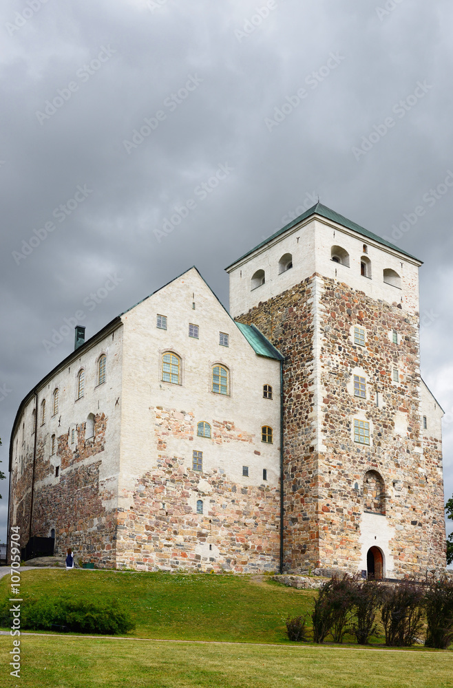 Medieval castle in Turku, Finland