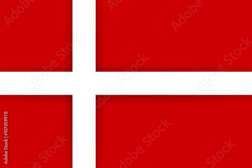 Free Download Danish flag, vector illustration - GFXLoad