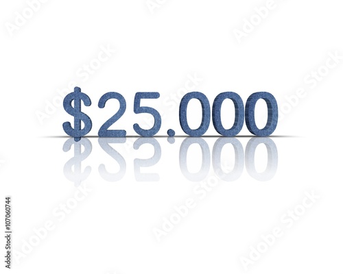 $ 25.000 3d word 