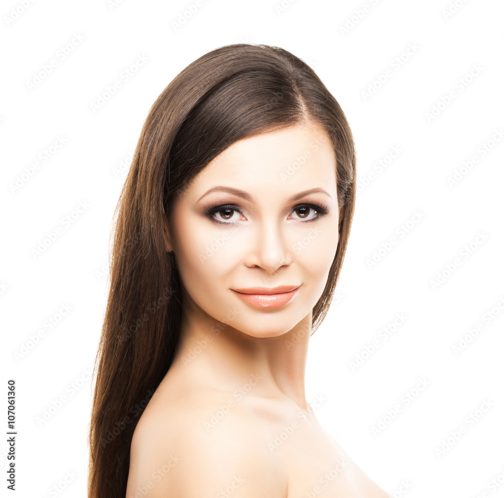 Beautiful young woman with smooth skin Beautiful young woman with smooth skin
