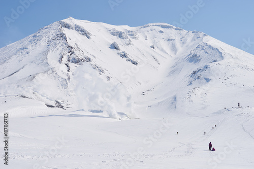 大雪山 旭岳の噴気孔 