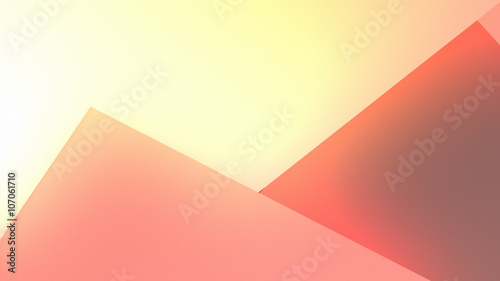 3D Illustration  abstract composition