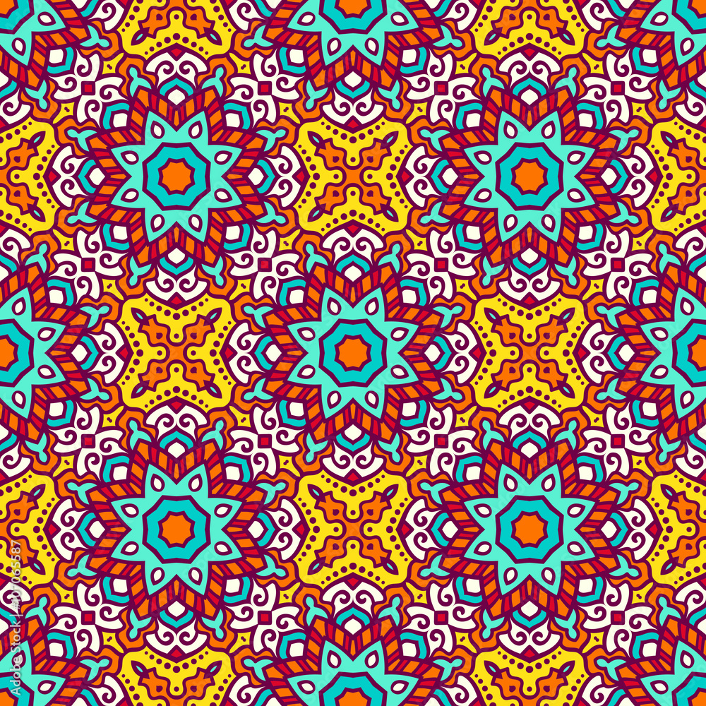 Ethnic seamless pattern