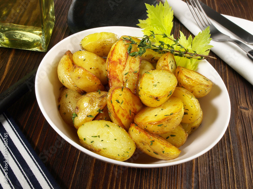 Bratkartoffeln mit Schale