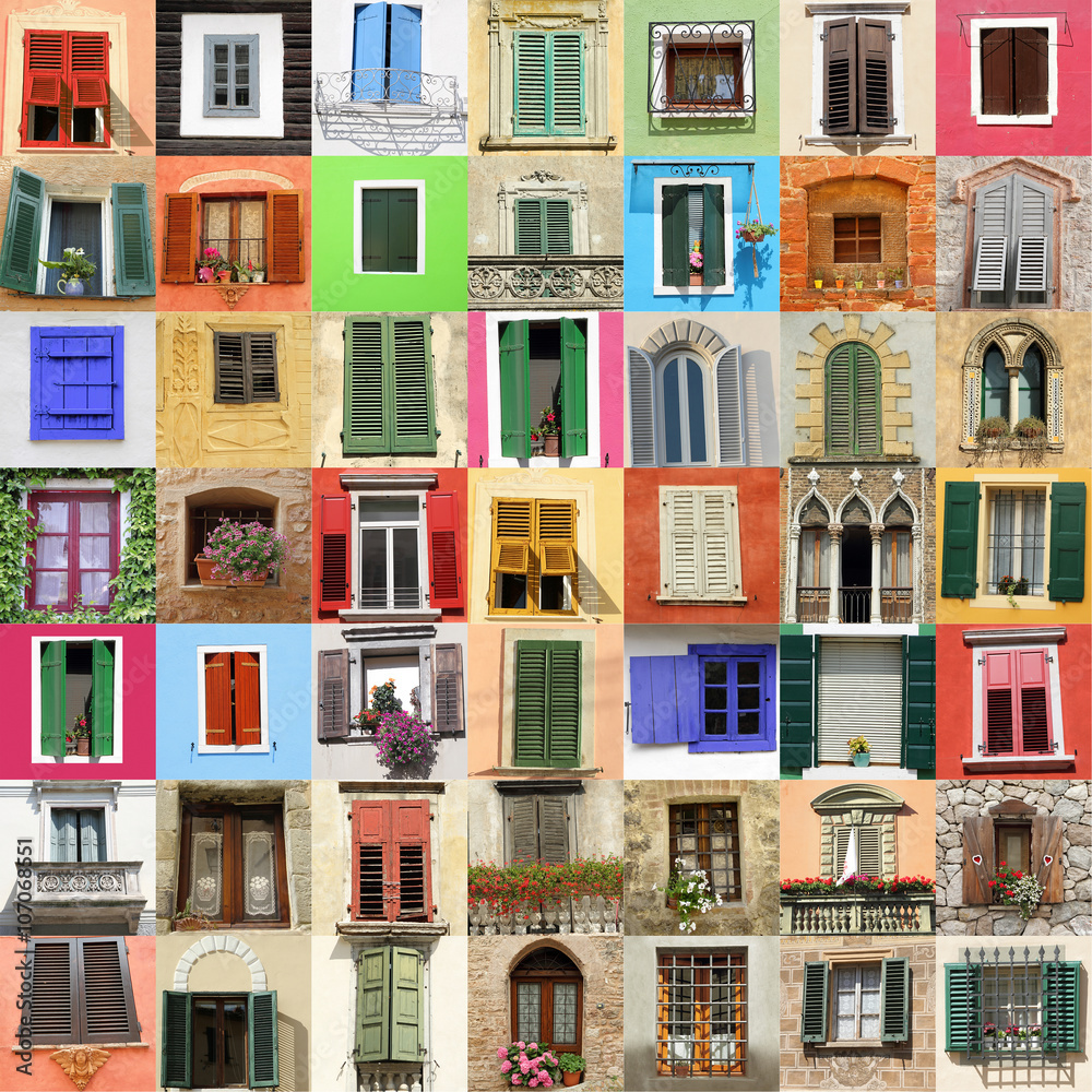 windows collage