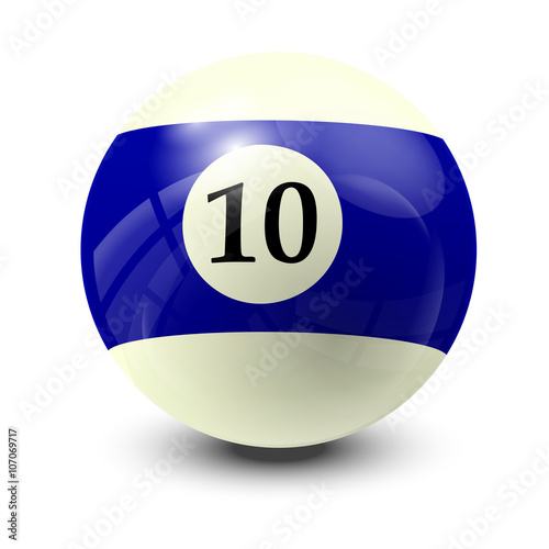 billiard ball 10