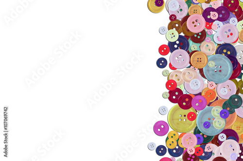 group of colorful buttons