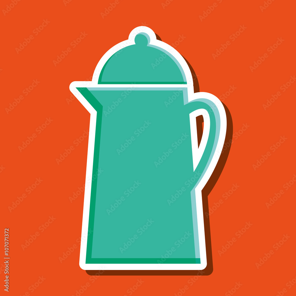 Fototapeta premium Coffee shop design , vector illustration