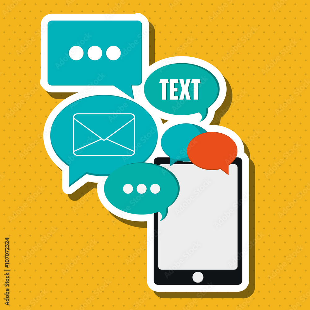 SMS icon design, vector illustration SMS icon design, vector illustration