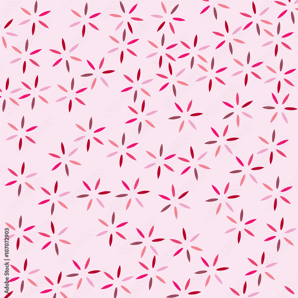 Seamless of pind flower on pink background on spring tone Seamless of pind flower on pink background on spring tone
