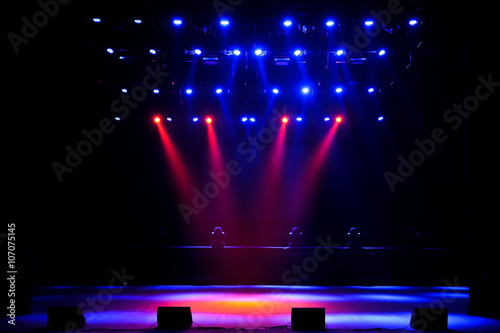 Free stage with lights © nagaets