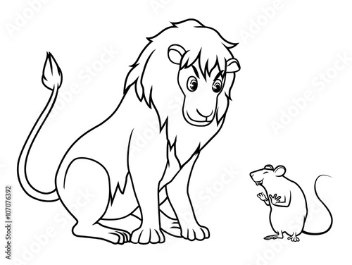 lion and rat