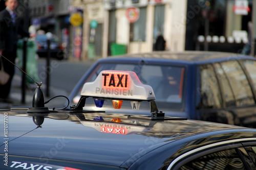 Táxi em Paris
