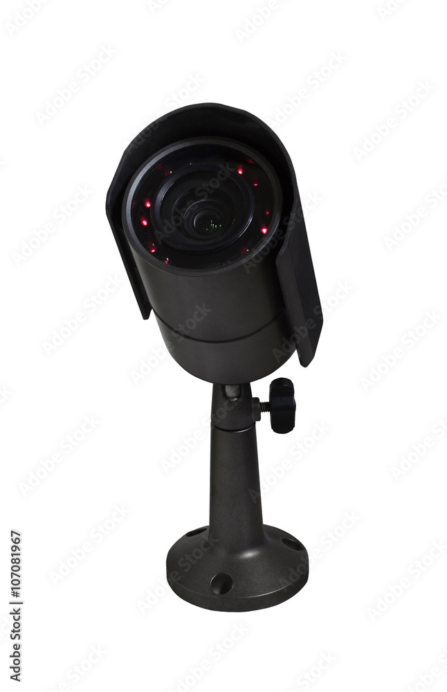 Security camera with luminous backlight Security camera with luminous backlight