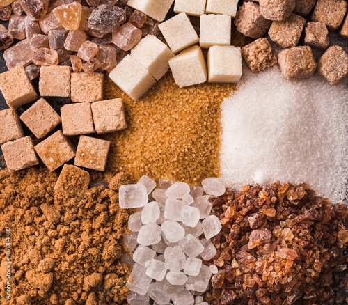 Φωτογραφία Some sorts of sugar