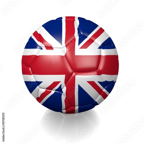 Free Download Football soccer ball with a national flag texture - GFXLoad