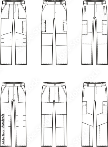 Work pants set