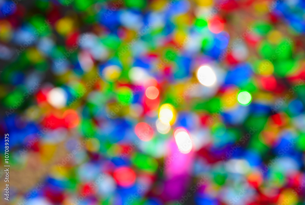 Colored confetti