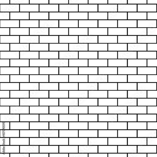 Seamless brick pattern texture wallpaper