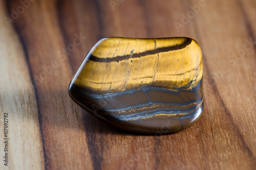 cat or tiger eye gemstone